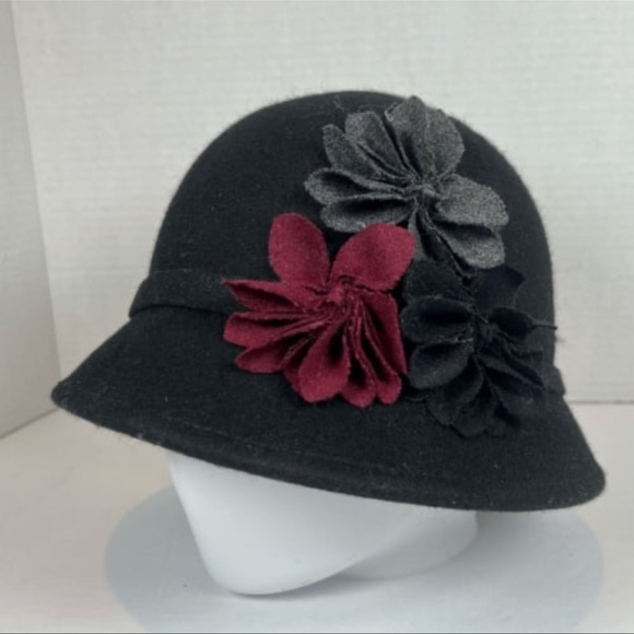 Vintage Scala Pronto Cloche Felt Hat - Picture 2 of 4